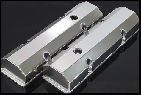 fabricated aluminum sbc valve covers|sbf fabricated valve covers.